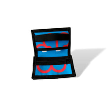 Charger l'image dans la galerie, Portefeuille unisexe avec poche de monnaie - écoresponsable - bleu logo Montréal rouge