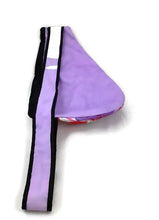 Charger l&#39;image dans la galerie, sac à dos format petit - marbré violet mauve blanc rose orangé