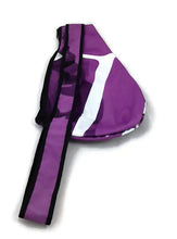 Charger l&#39;image dans la galerie, sac à dos format petit - marbré violet mauve et blanc