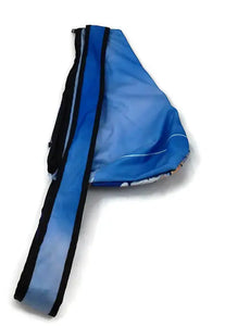 sac à dos format petit - teinte de bleu et Château