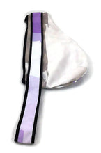 Charger l&#39;image dans la galerie, sac à dos format petit - blanc marbré mauve et gris