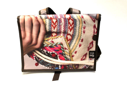 Sac à dos format moyen - tissage à la main, zen, relaxe